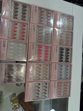 Press-On Nails - Pink & Neutral Mixed Set